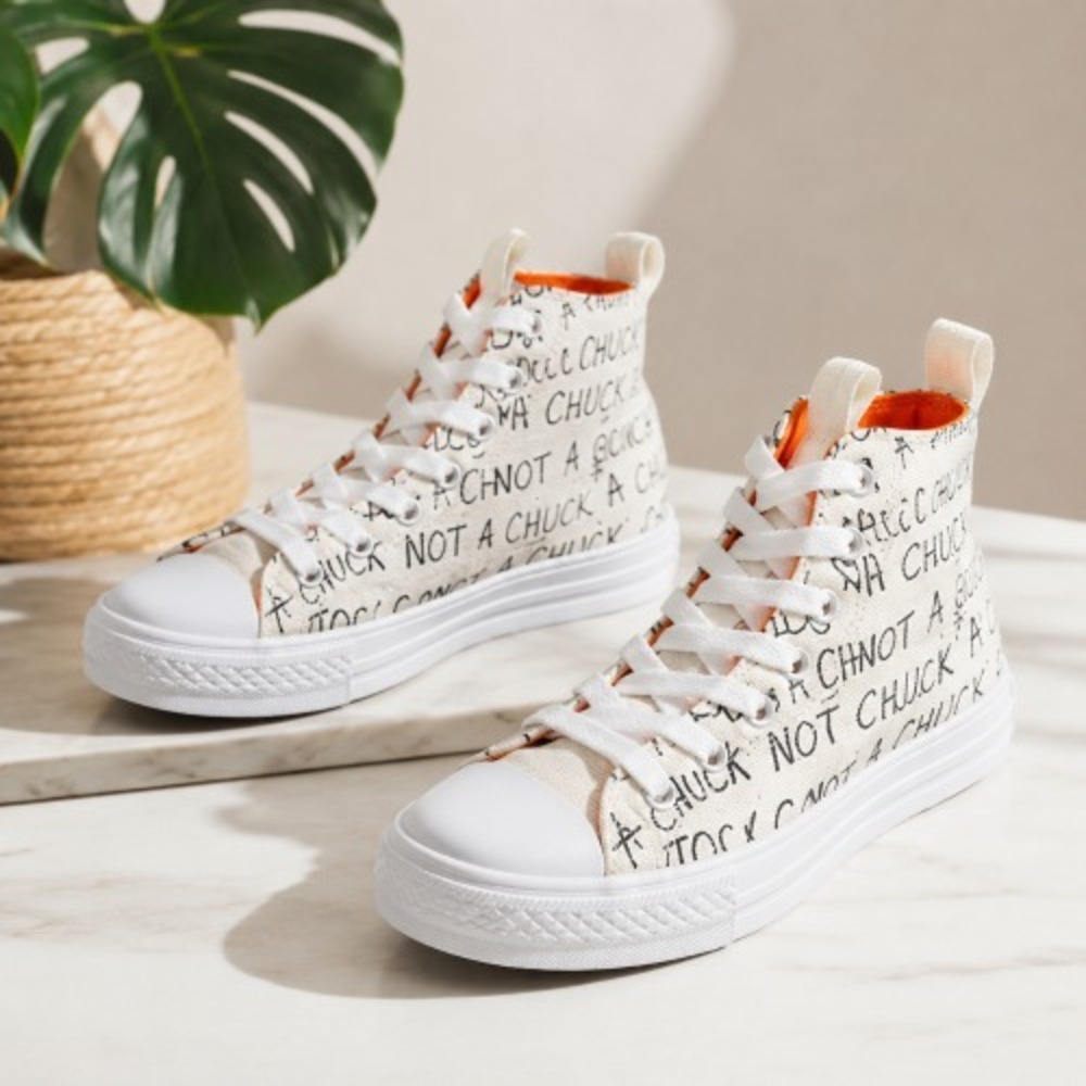 Converse Not A Chuck Little Kids High‑Top Canvas Sneakers White Size 2